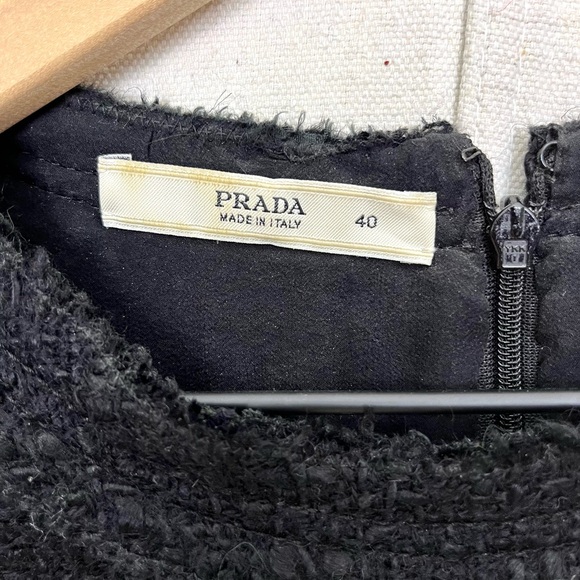Prada Tailored Tweed Top - Picture 7 of 8